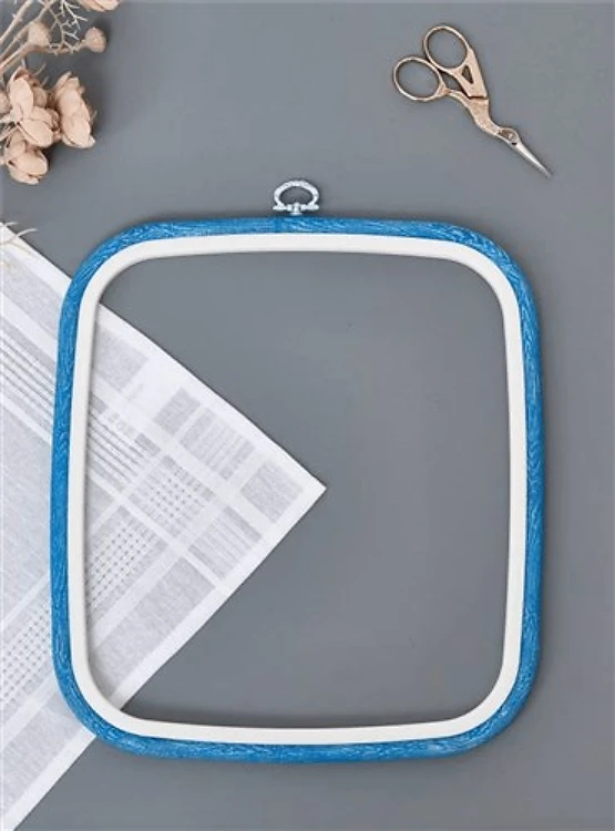 Square Flexi Hoop Nurge - Blue