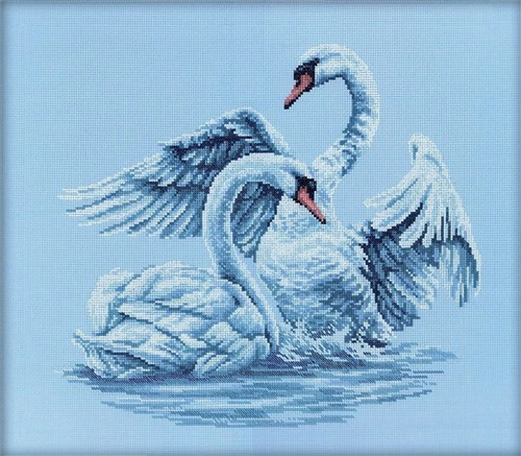 Swan Fidelity Cross Stitch Kit