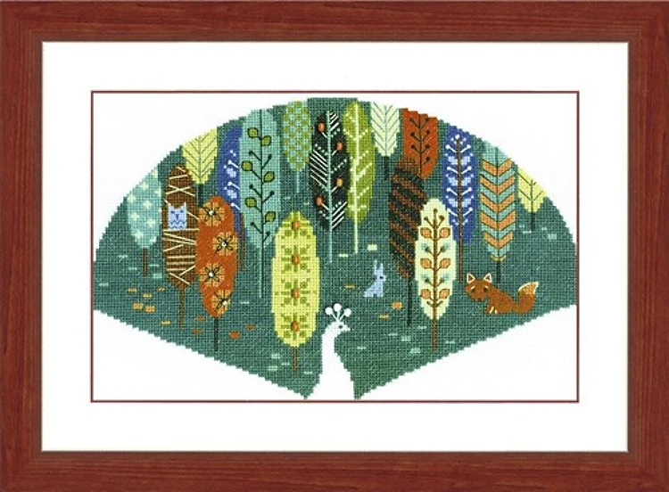 In The Forest Kingdom Cross Stitch Kit
