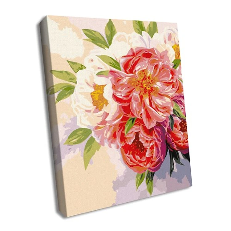 Paint By Numbers Kit - Peony Mood