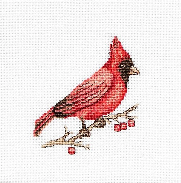 Cardinal Cross Stitch Kit