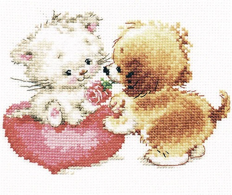 I Like You! Cross Stitch Kit