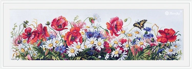 Field Beauties Counted Cross Stitch Kit