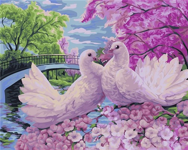 Paint By Numbers Kit - Love Idyll