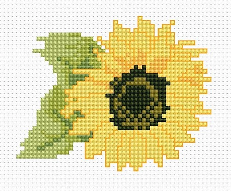 Sunflower Cross Stitch Kit