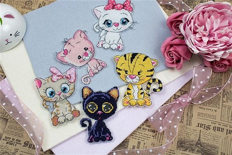 Kittens Cross Stitch Kit