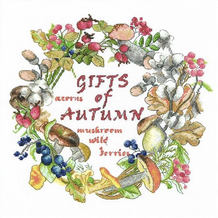 Gifts Of Autumn Cross Stitch Kit