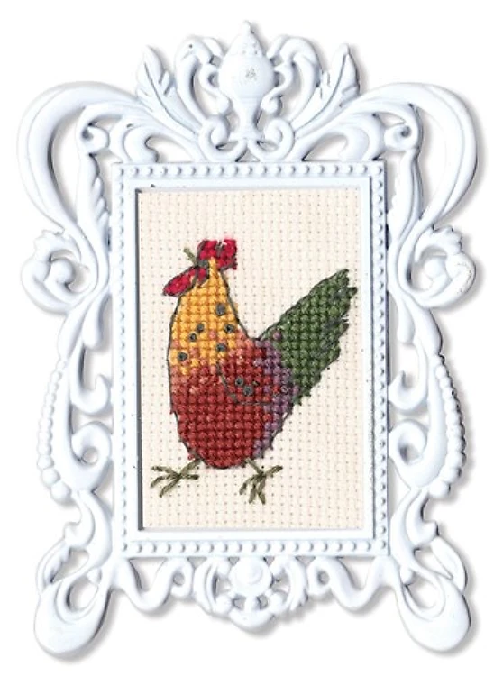 Hen Cross Stitch Kit