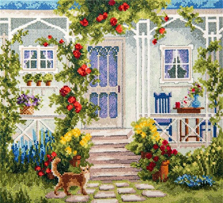 Terrace Cross Stitch Kit