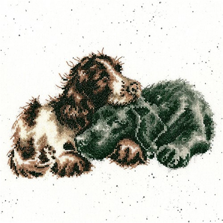 Growing Old Together Cross Stitch Kit