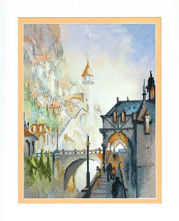 Castle Partial Embroidery Kit