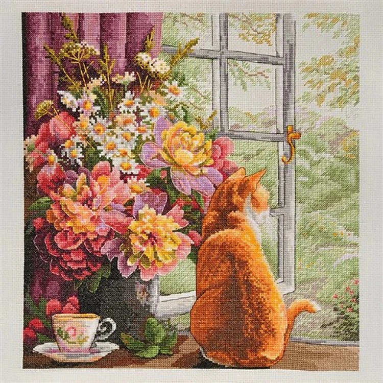 Summer Afternoon Cross Stitch Kit
