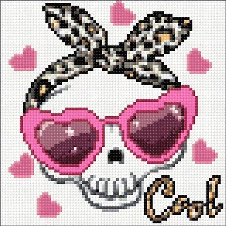 Cool Skull Diamond Painting Kit