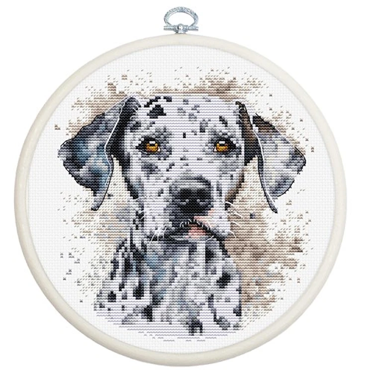 The Dalmatian Cross Stitch Kit
