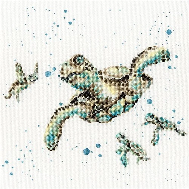 Swimming School Cross Stitch Kit
