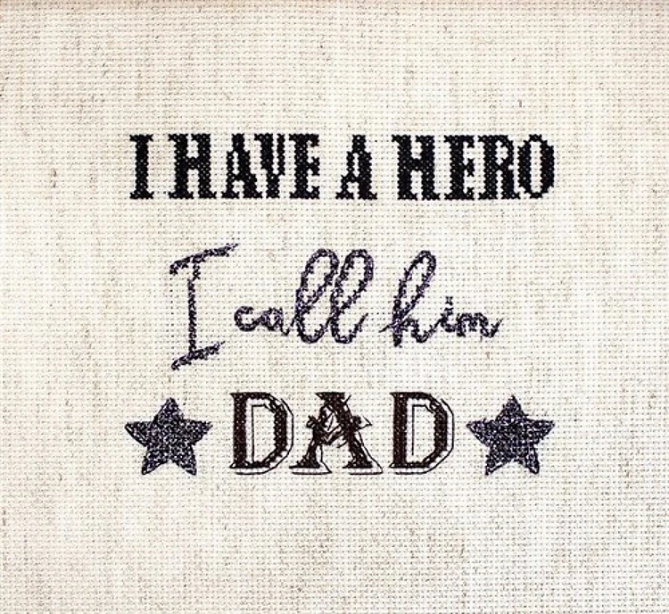 Cross Stitch Kit Father's Day Gift