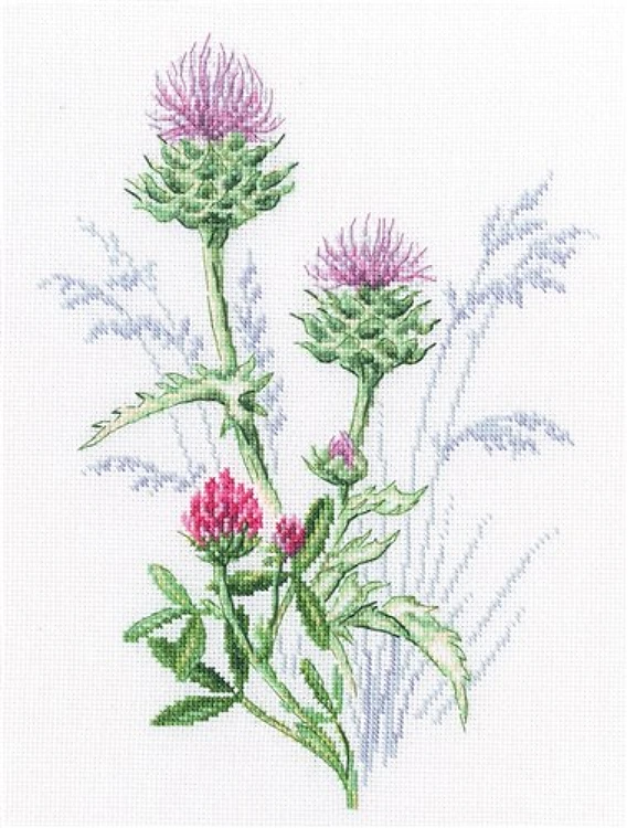 Thistle Cross Stitch Kit