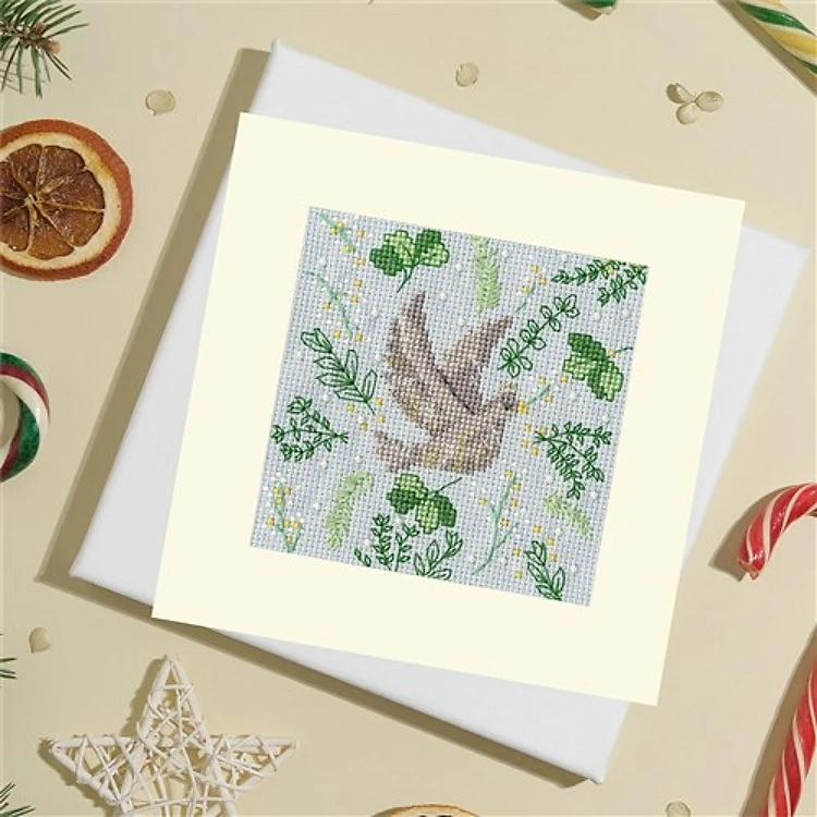 Scandi Dove Cross Stitch Kit