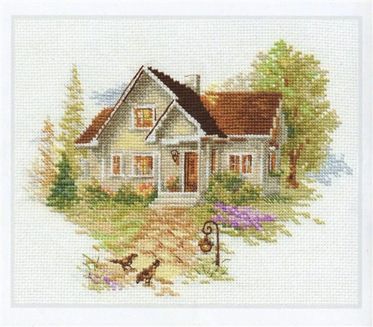 July house 3-20 Counted Cross-Stitch Kit