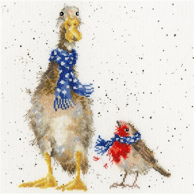 Christmas Scarves XHD54 Counted Cross Stitch Kit