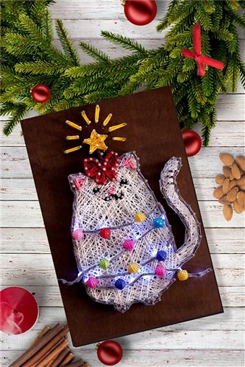 Creative Kit/String Art Nice kitty ABC-022