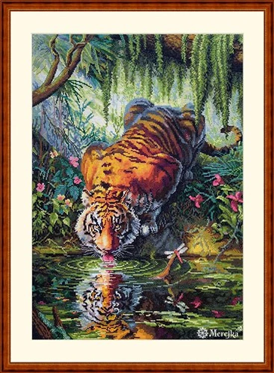 Aurora‚aos Garden K-209 Counted Cross-Stitch Kit