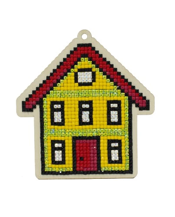 Cosy Home WWP383 Diamond Painting on Plywood Kit