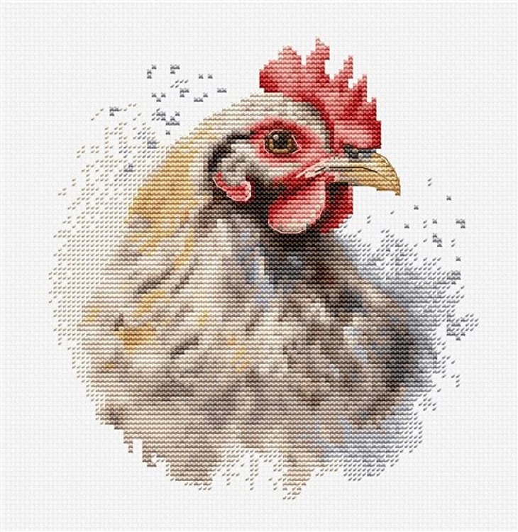 The Chicken BC216L Counted Cross-Stitch Kit
