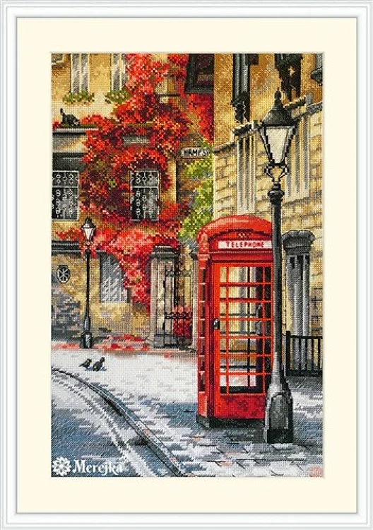 Quiet Lane K-183 Counted Cross-Stitch Kit