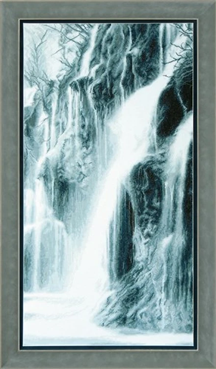 Cross-stitch kit M-223C "Waterfall"