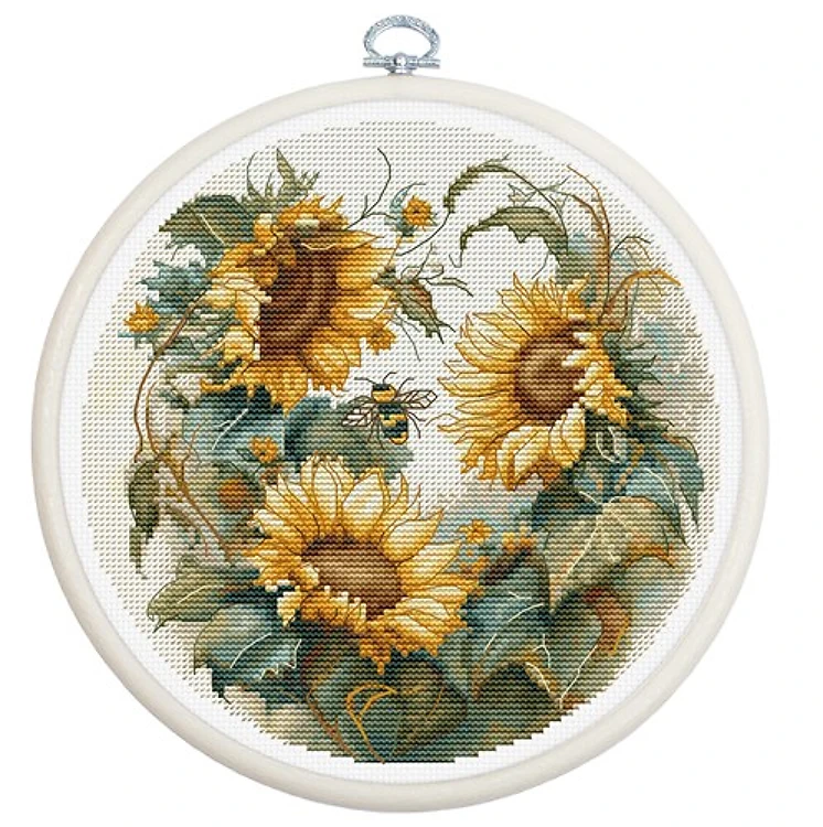 Sunflower BC202L Counted Cross-Stitch Kit