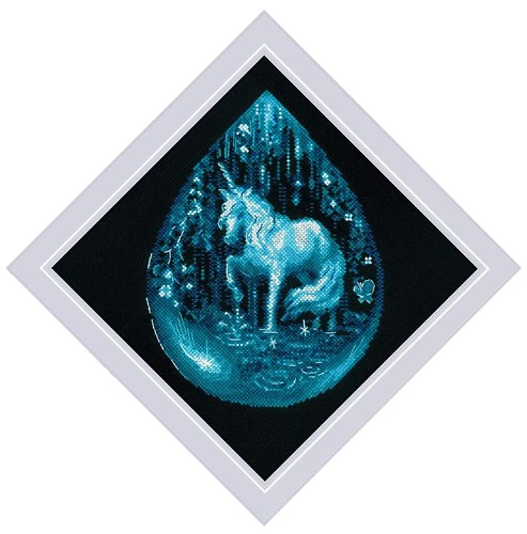 Unicorn Tear R2161 Counted Cross Stitch Kit