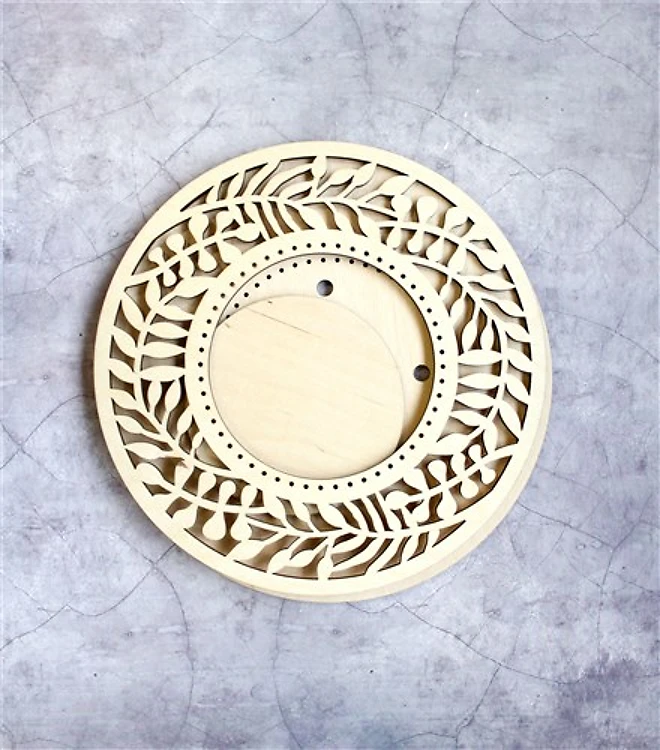 Frame Herb Wreath Medium OP-239