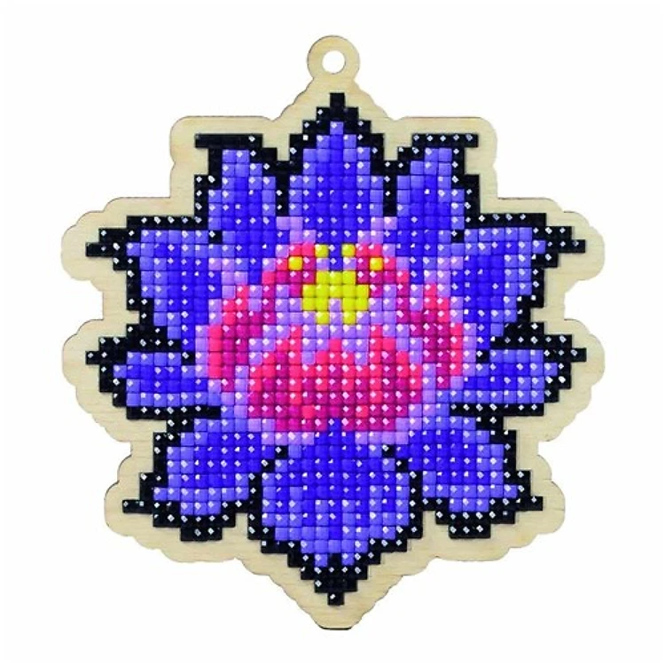 Magical Lotus WWP139 Diamond Painting on Plywood Kit