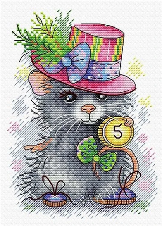 Money Mouse SM-429 Counted Cross-Stitch Kit
