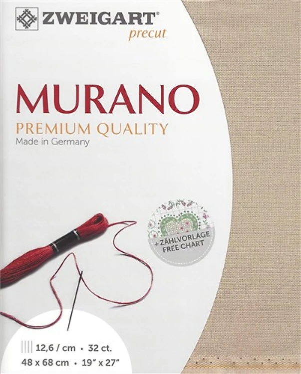 Precut Zweigart Murano 3984/306 Beige