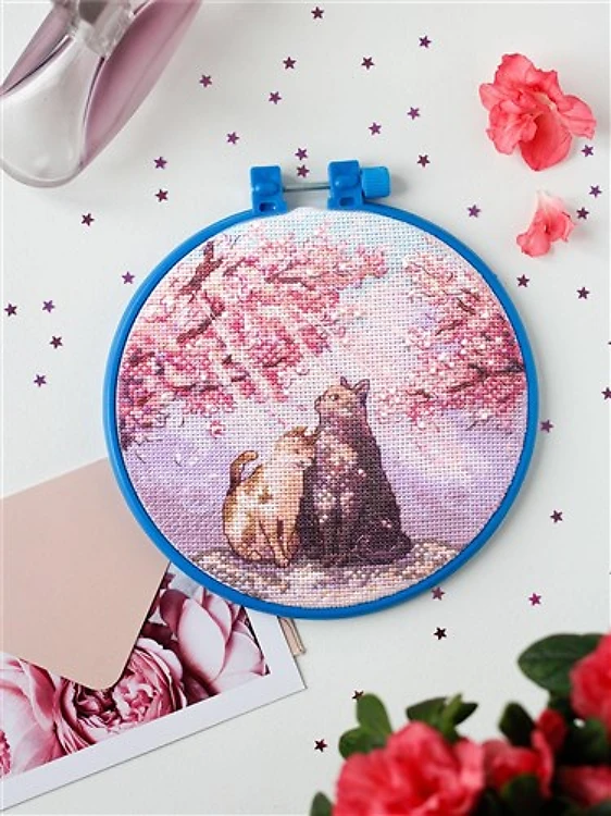 Cross-stitch kit Sunbeams AHM-043