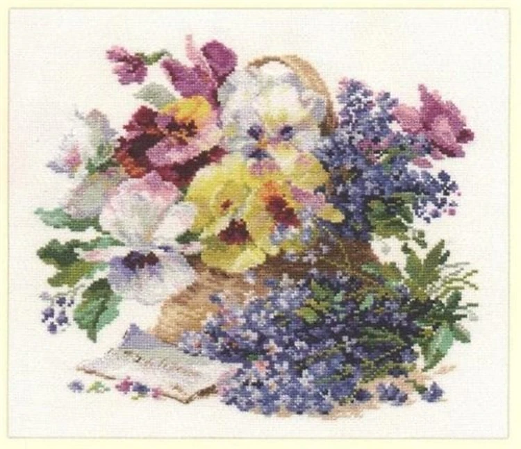 Message for the Beloved 2-24 Counted Cross-Stitch Kit