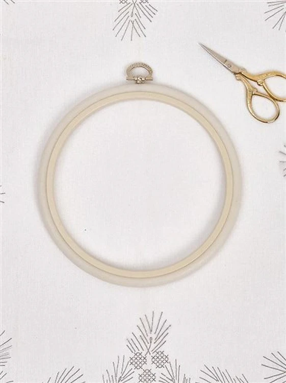 Round Flexi Hoop Nurge 230-3 White