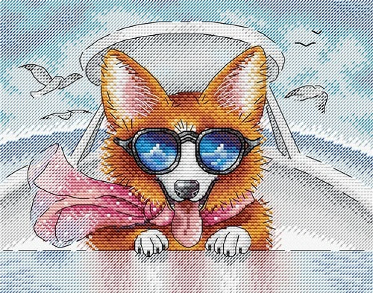 Living in Style SM-391 Counted Cross Stitch Kit