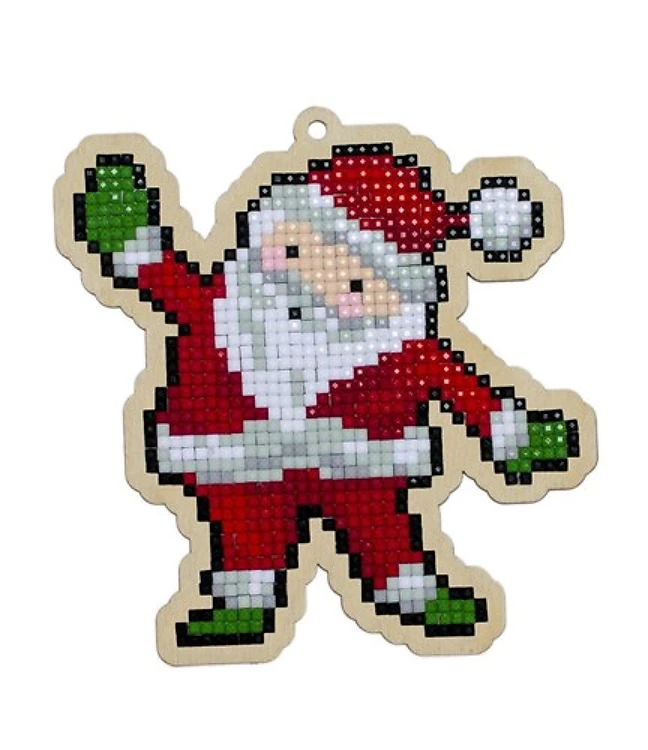 Santa Claus CSW309 Diamond Painting on Plywood Kit