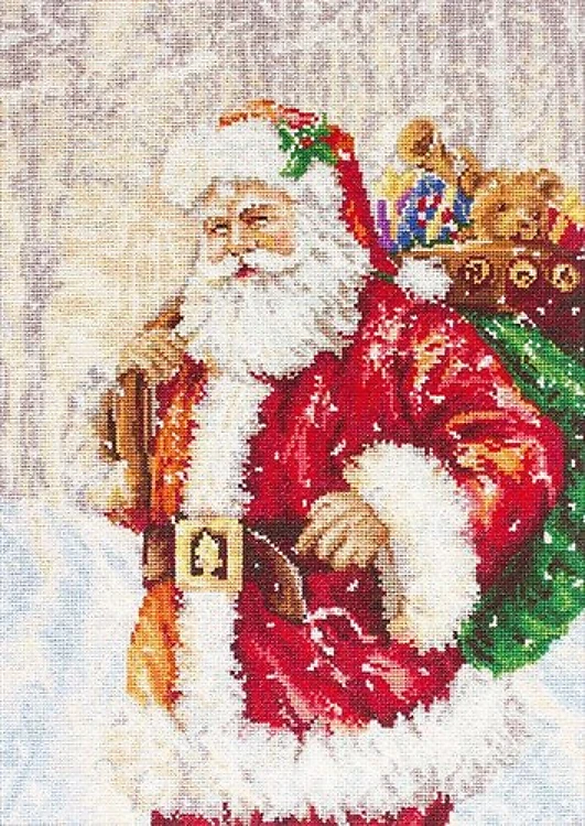 Santa Claus B575L Counted Cross-Stitch Kit