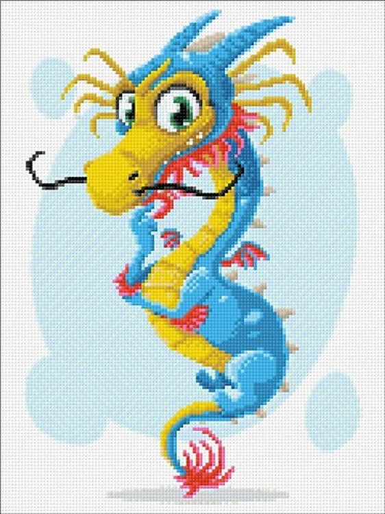 Wise Dragon CS2535 11.8 x 15.8 inches Crafting Spark Diamond Painting Kit