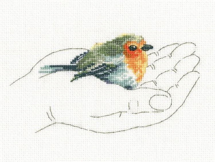 Warmth in palms M695 Counted Cross Stitch Kit