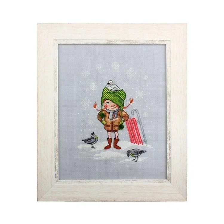 Skating M653 Counted Cross Stitch Kit