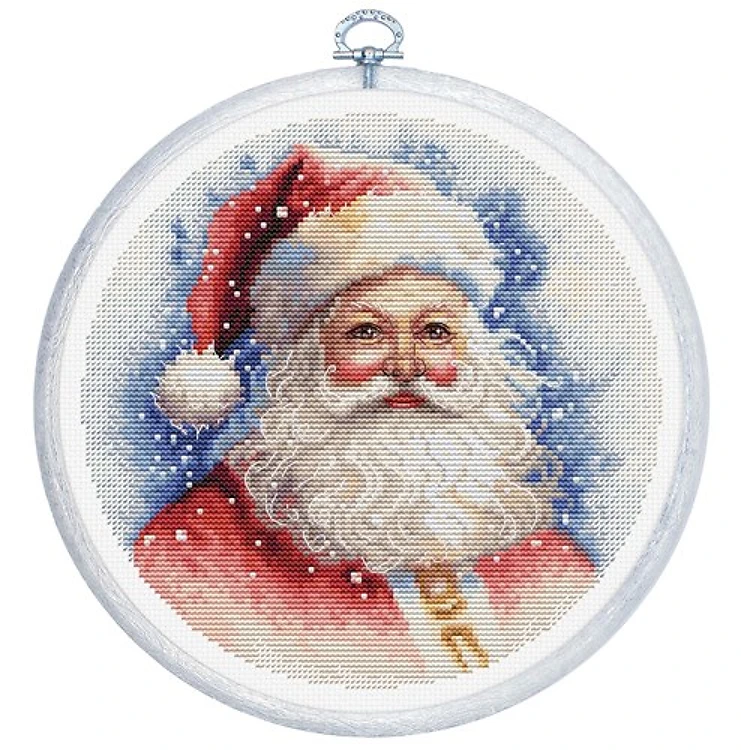 Santa BC224L Counted Cross-Stitch Kit