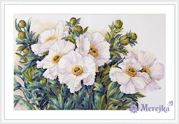 Garden Beauties K-115 Counted Cross-Stitch Kit