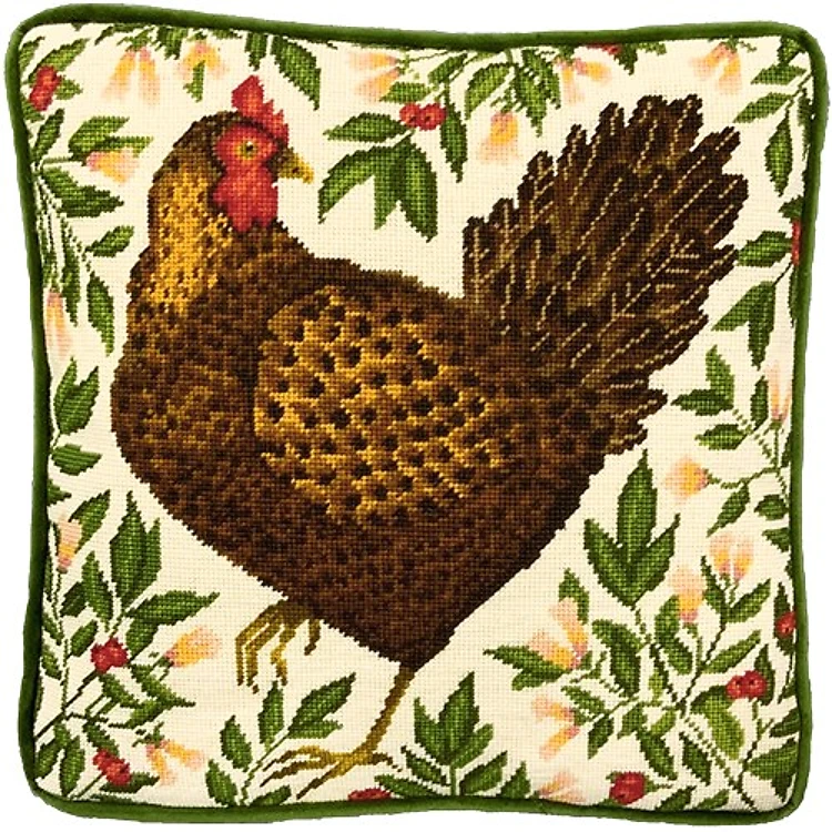 Honeysuckle Hen TAP8 Tapestry