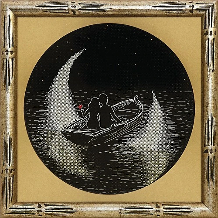 Cross-stitch kit M-242C "Romantic"