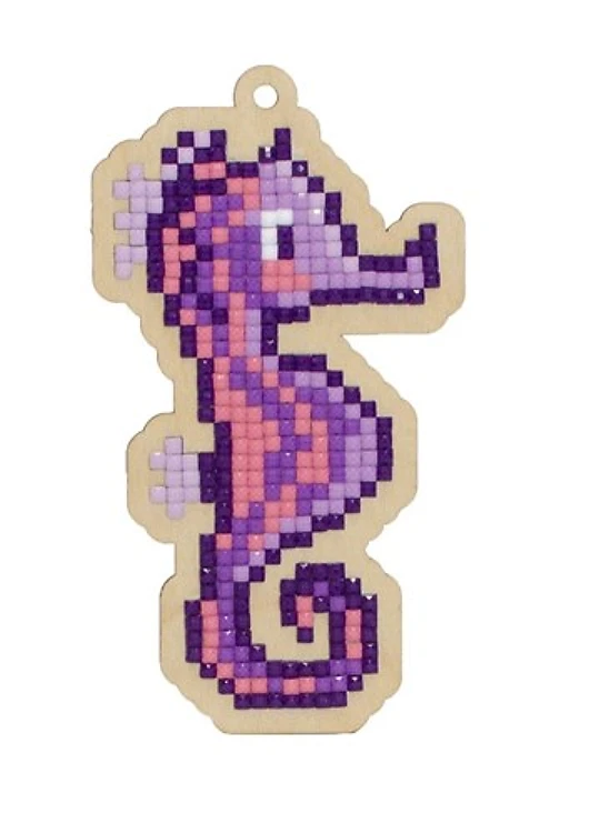 Sea Horse WWP256 Diamond Painting on Plywood Kit